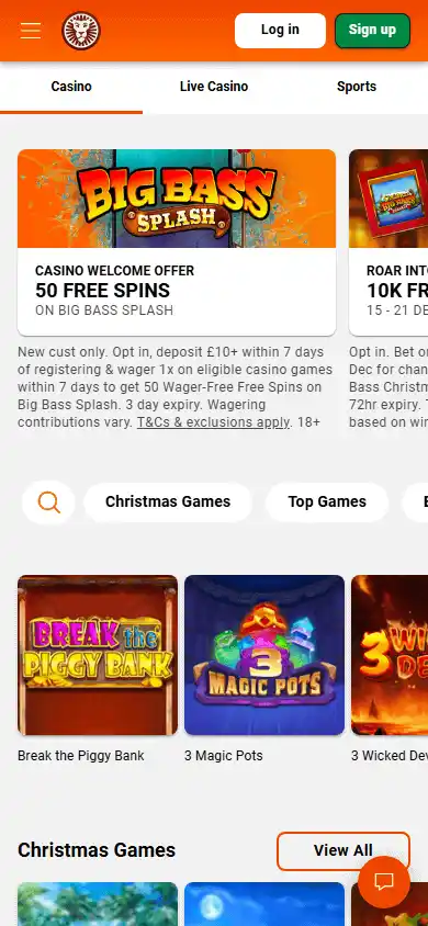LeoVegas Casino UK screenshot 5