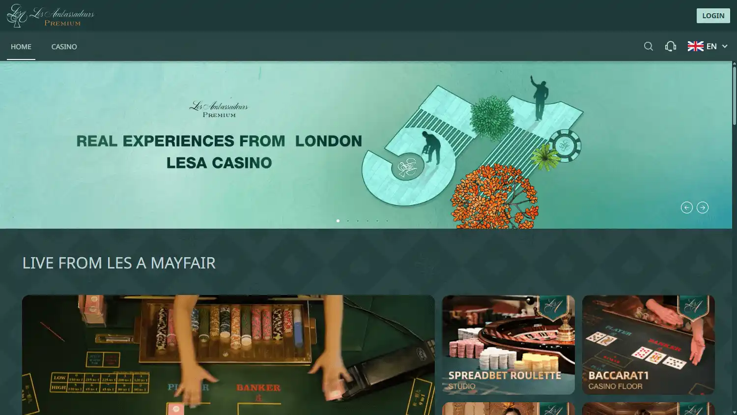 Les Ambassadeurs Premium Casino screenshot 1