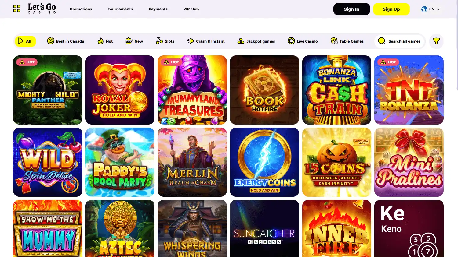 Let's Go Casino screenshot 2