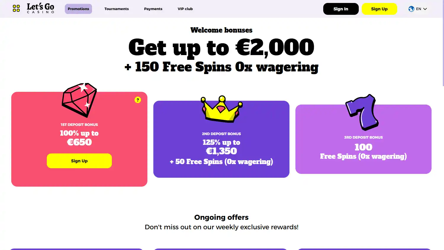 Let's Go Casino screenshot 3