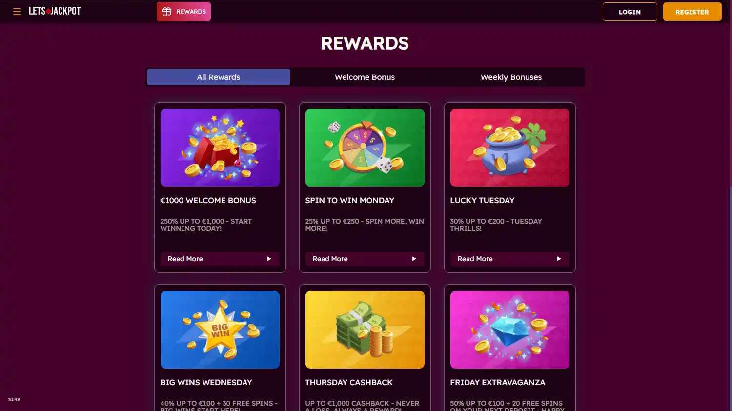 Lets Jackpot Casino screenshot 3