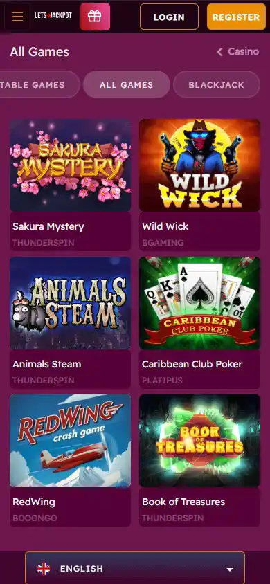 Lets Jackpot Casino screenshot 5