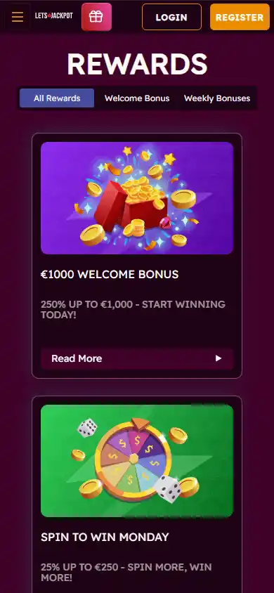 Lets Jackpot Casino screenshot 6