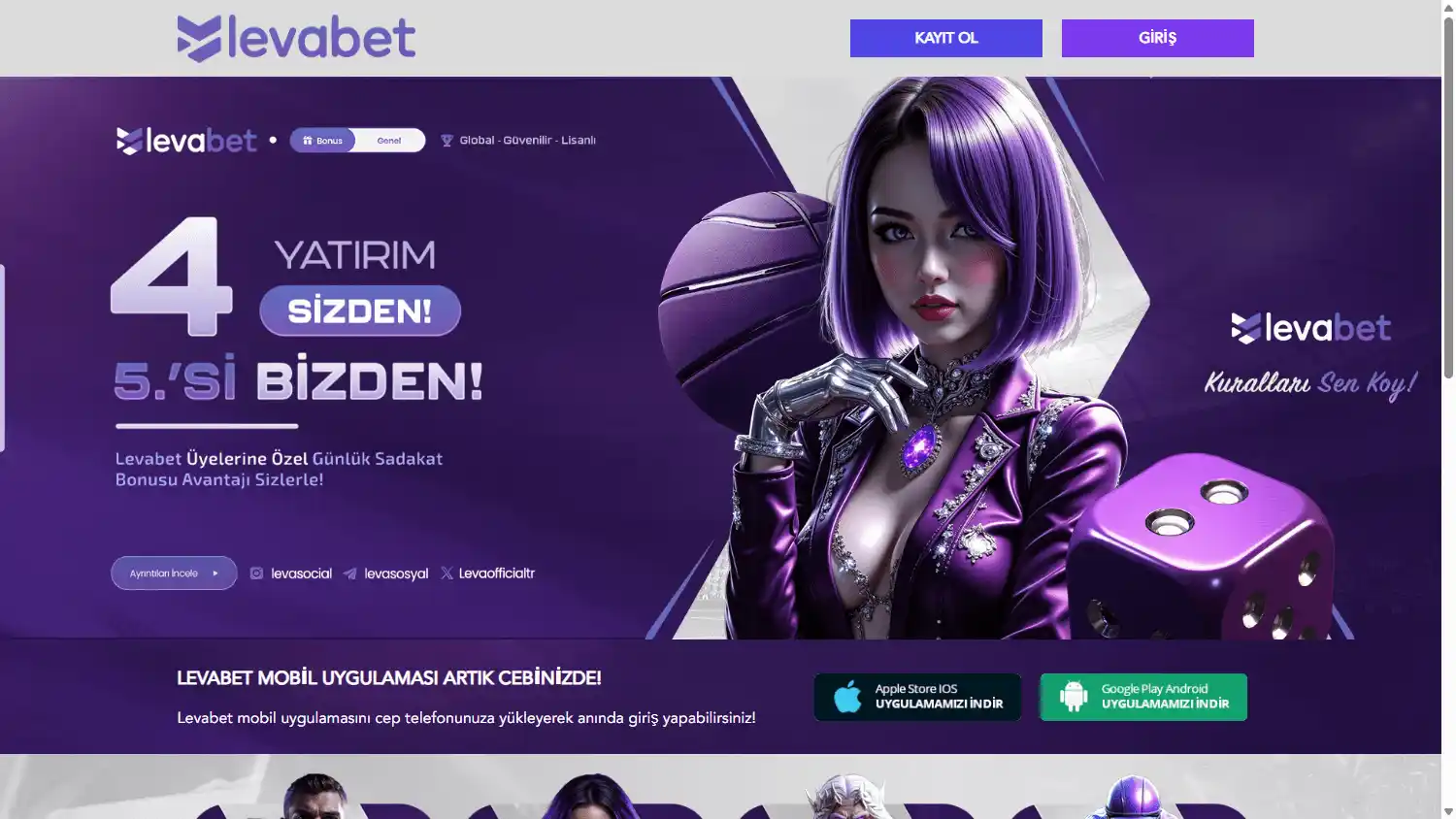 Levabet Casino screenshot 1