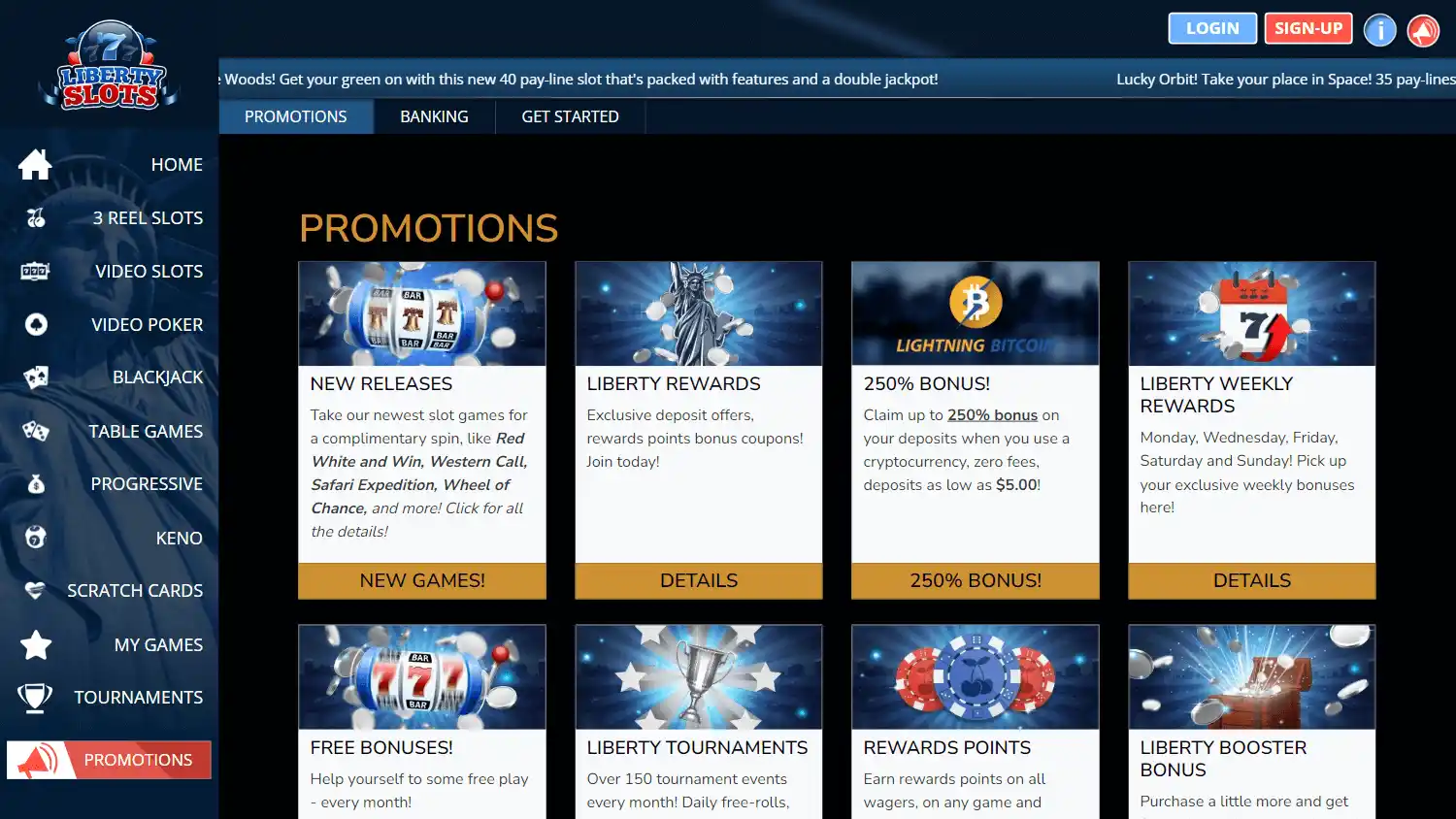 Liberty Slots Casino screenshot 3