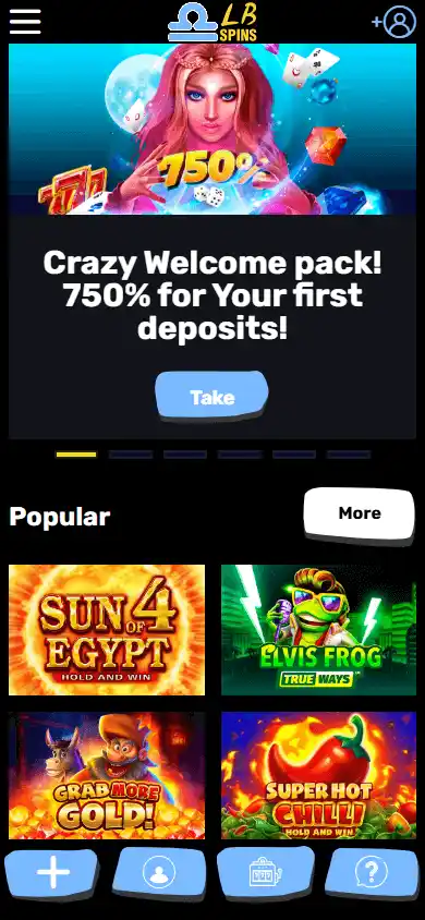Libra Spins Casino screenshot 4