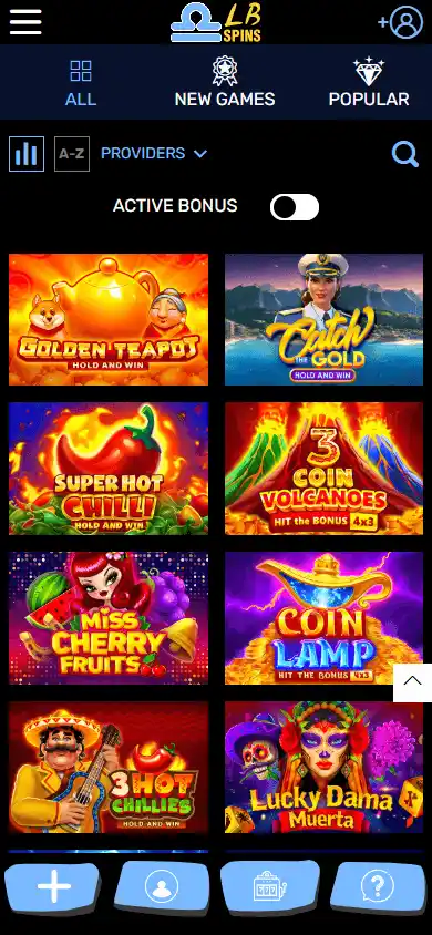 Libra Spins Casino screenshot 5