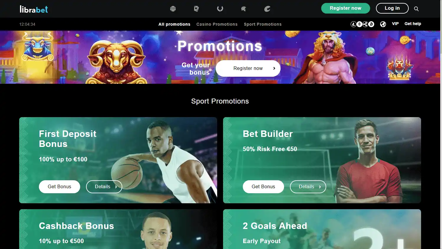 Librabet Casino screenshot 3