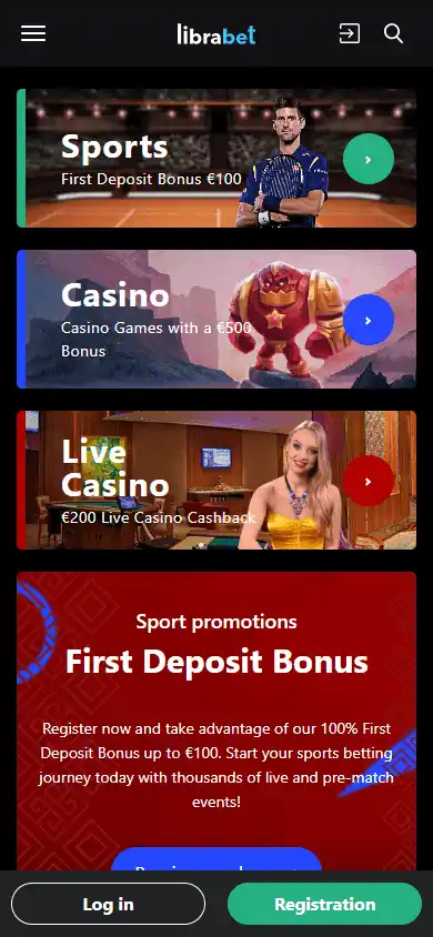 Librabet Casino screenshot 4