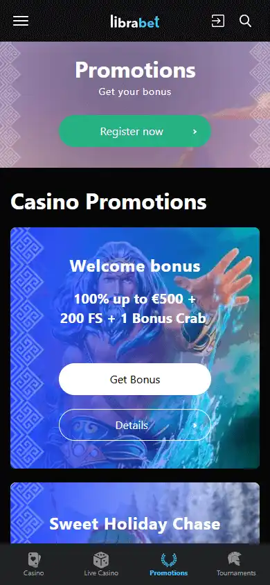 Librabet Casino screenshot 6
