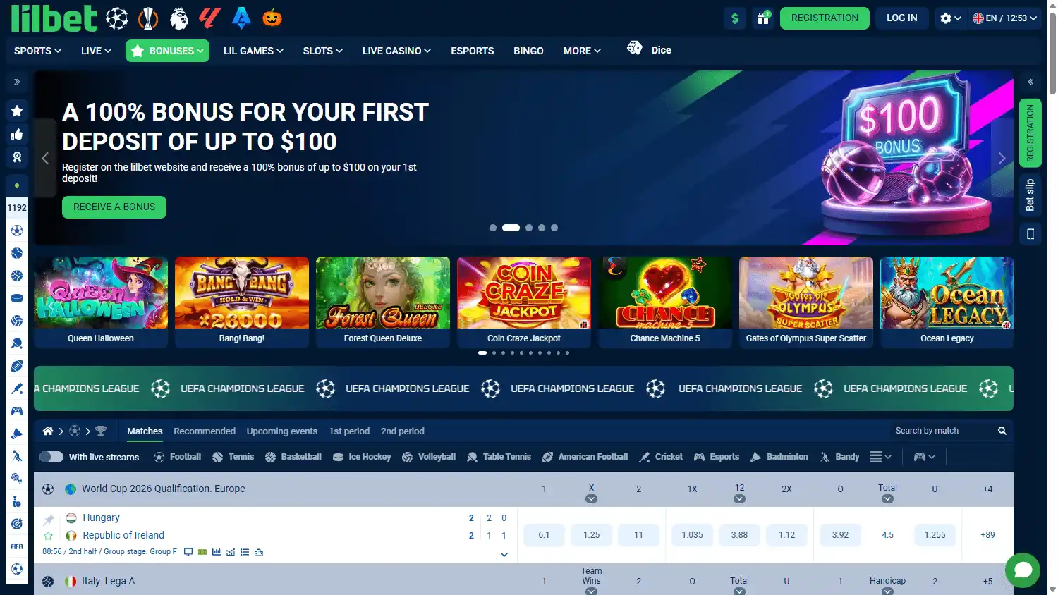 lil.bet Casino screenshot 1
