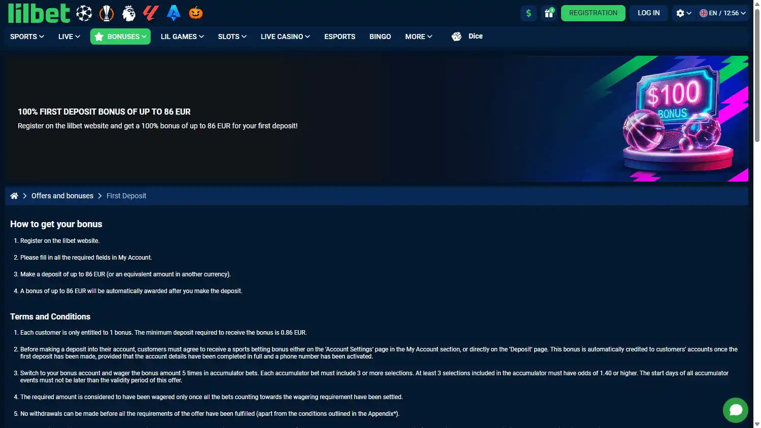 lil.bet Casino screenshot 3