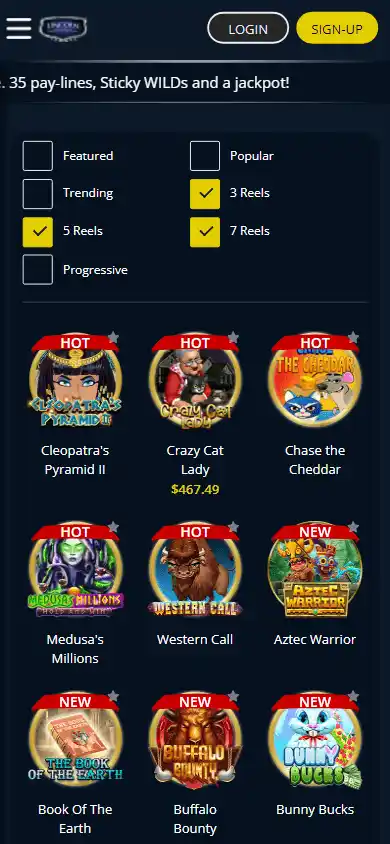 Lincoln Casino screenshot 5