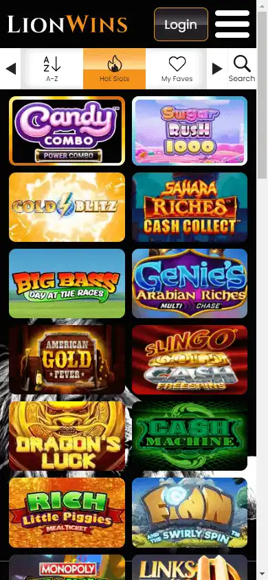 Lion Wins Casino screenshot 5