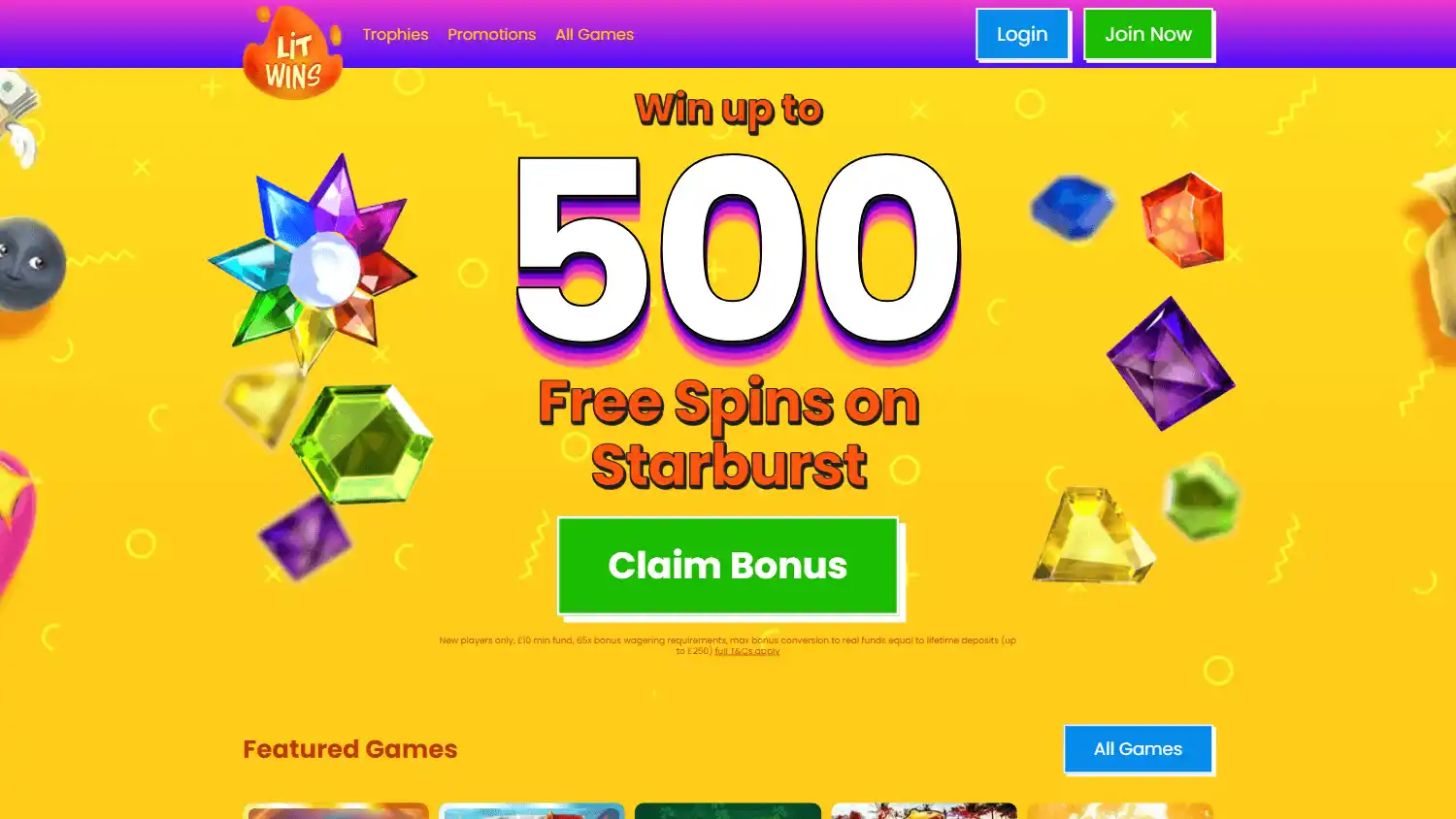 Lit Wins Casino screenshot 1
