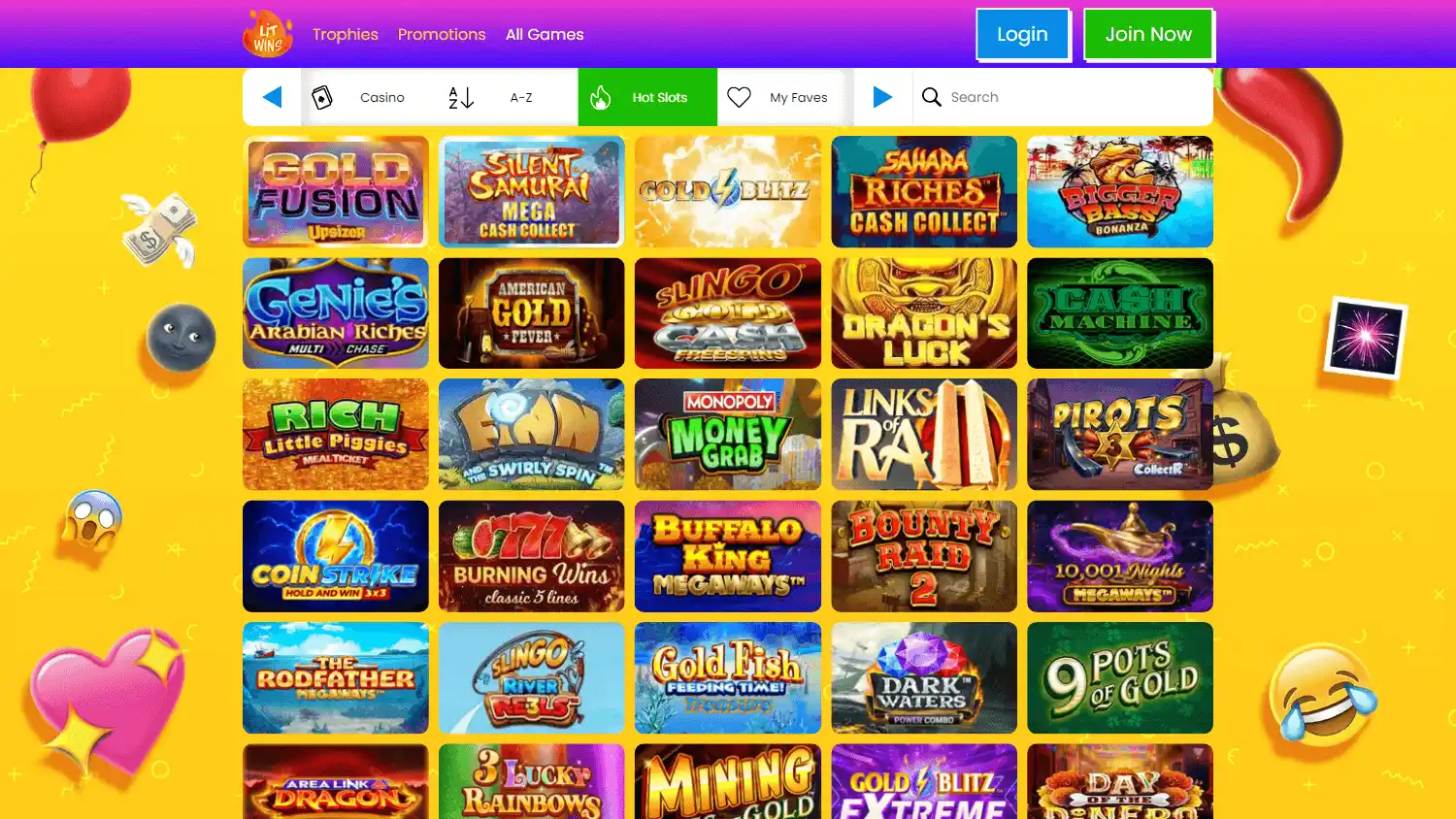 Lit Wins Casino screenshot 2