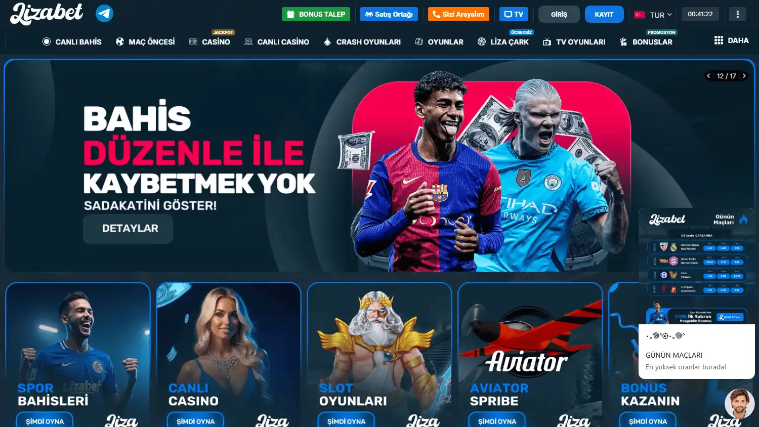 Lizabet Casino screenshot 1