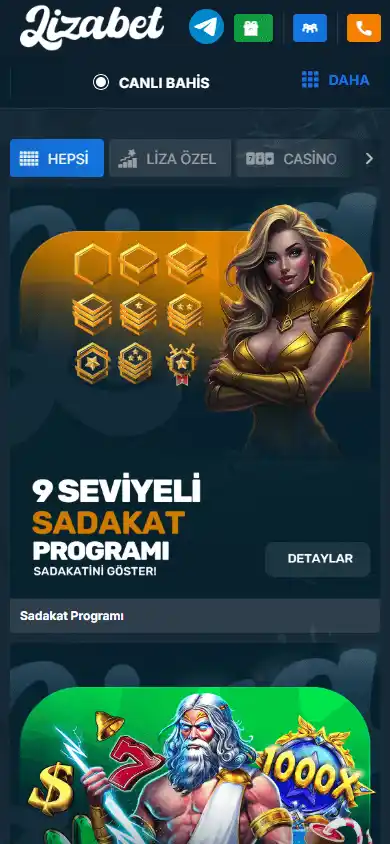 Lizabet Casino screenshot 4