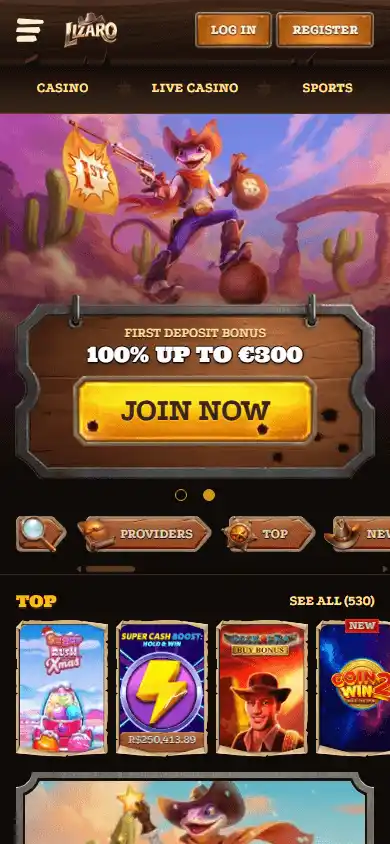 Lizaro Casino screenshot 4