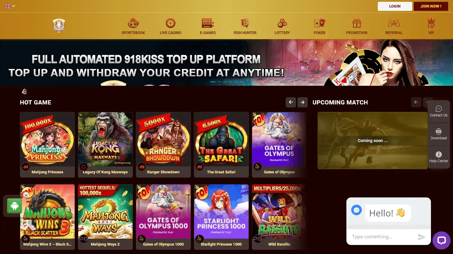 LmBet Casino screenshot 1