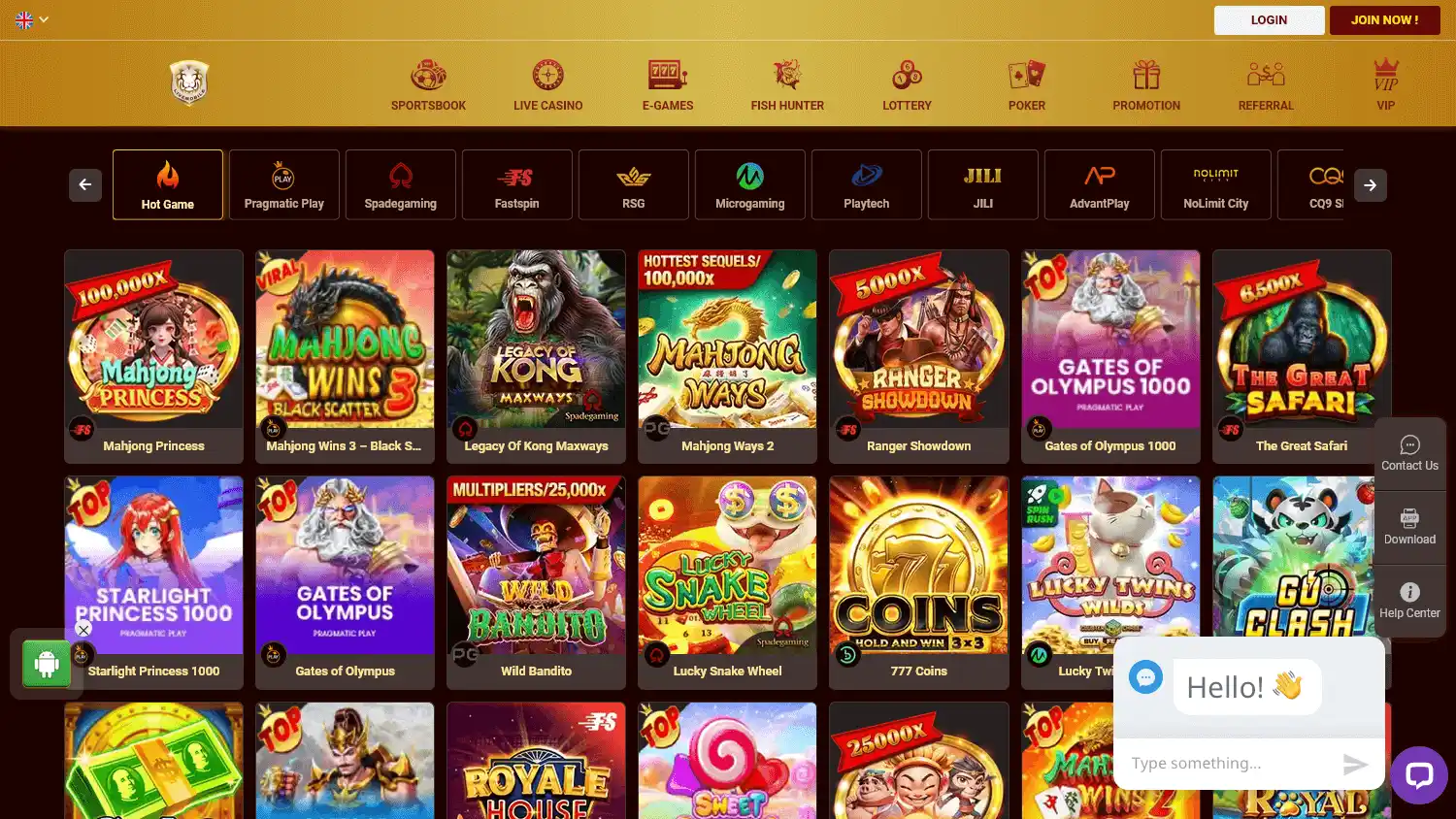 LmBet Casino screenshot 2