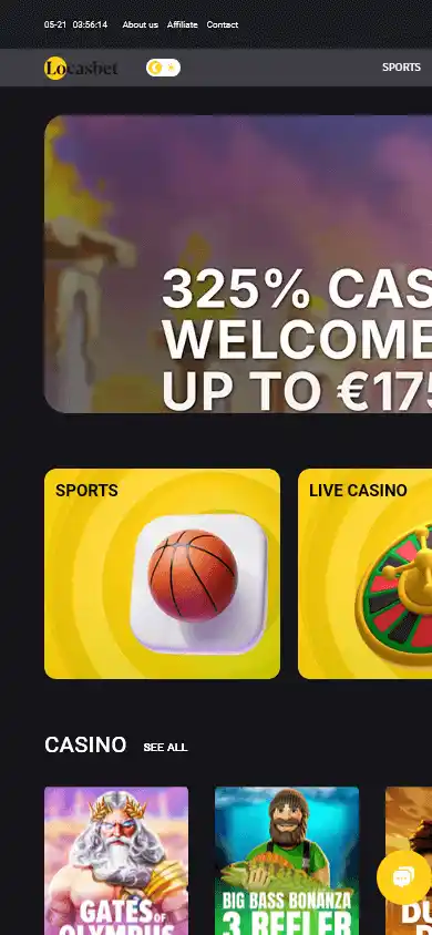 Locasbet Casino screenshot 3