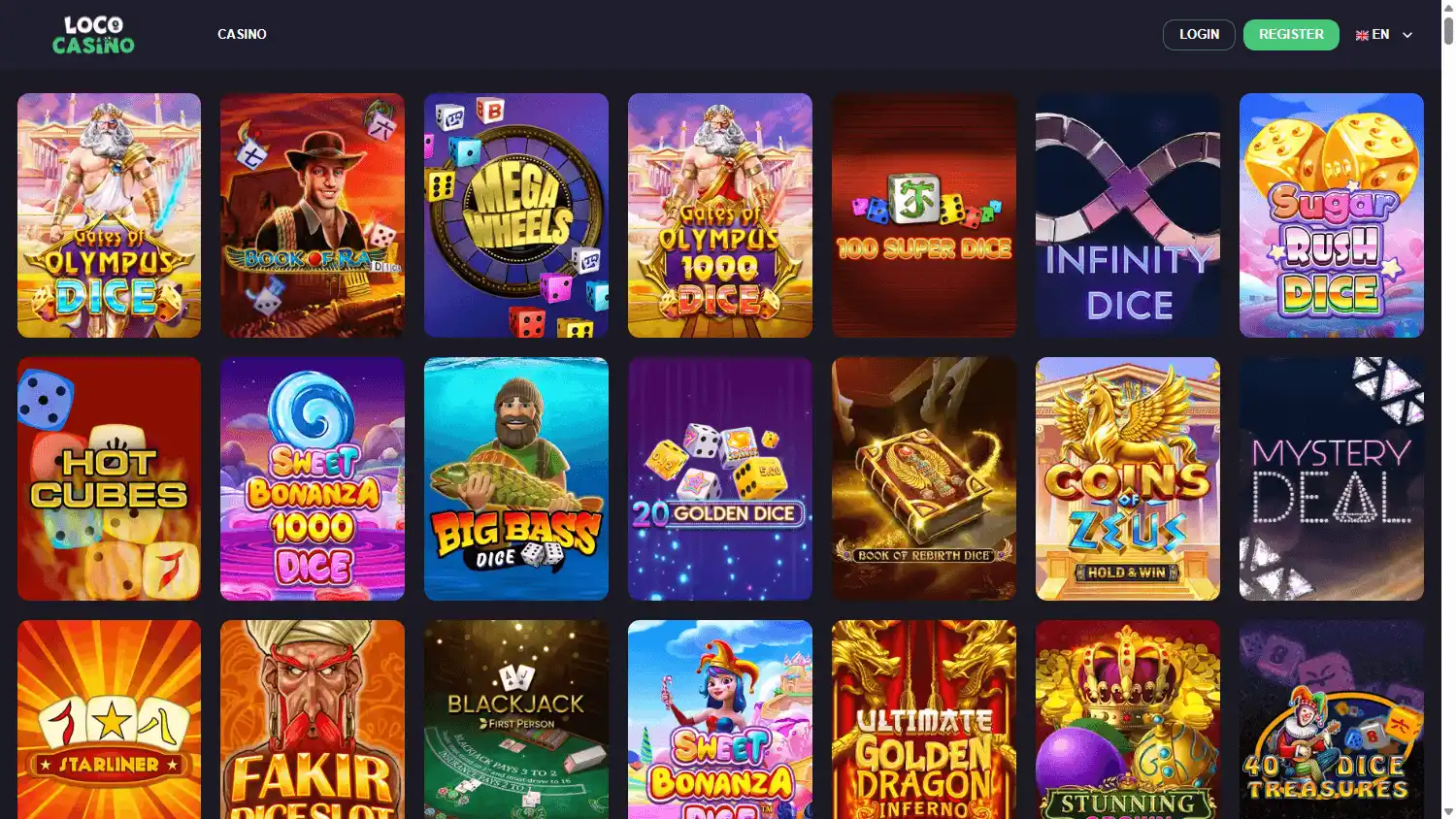 Loco Casino screenshot 2