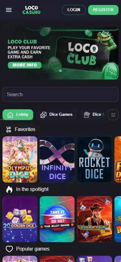 Loco Casino screenshot 3