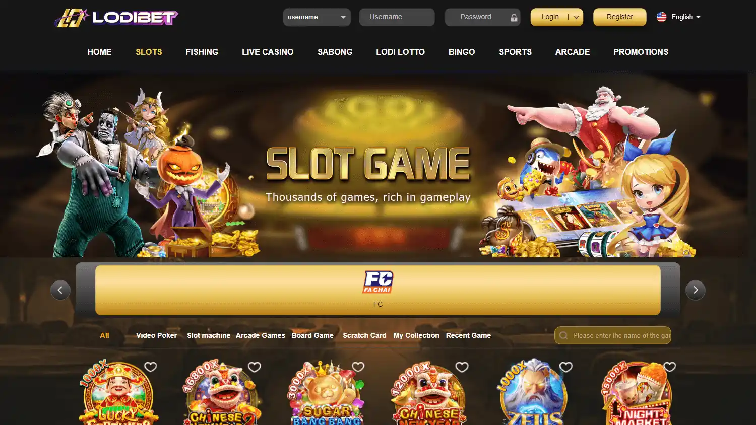 Lodibet Casino screenshot 2