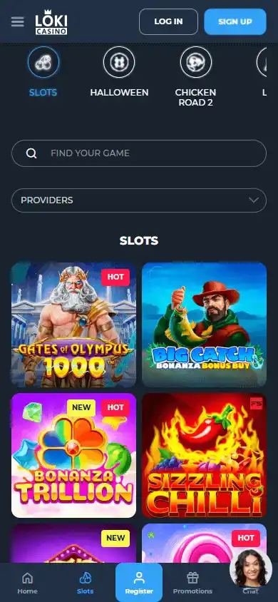 Loki Casino screenshot 5