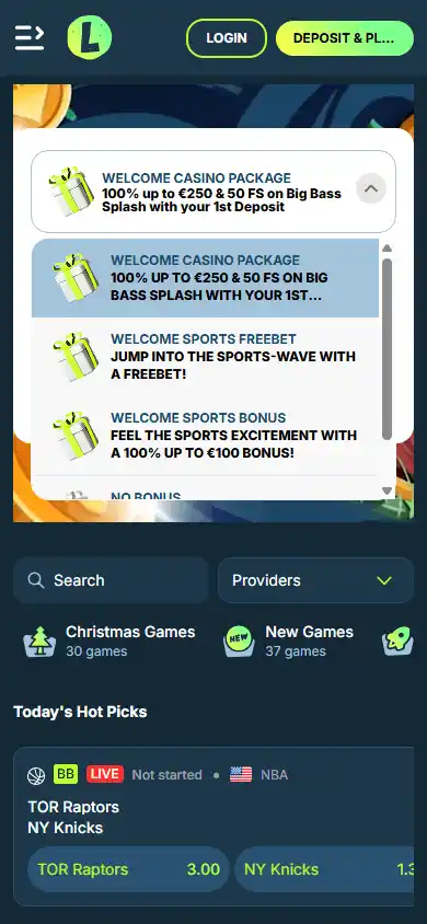 Lolo Casino screenshot 4
