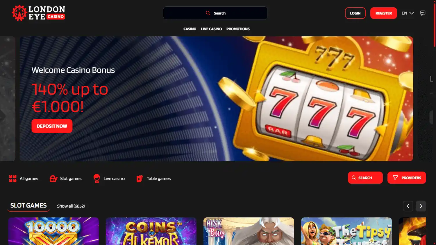 London Eye Casino screenshot 1