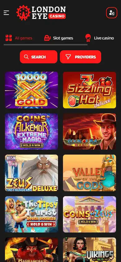 London Eye Casino screenshot 5
