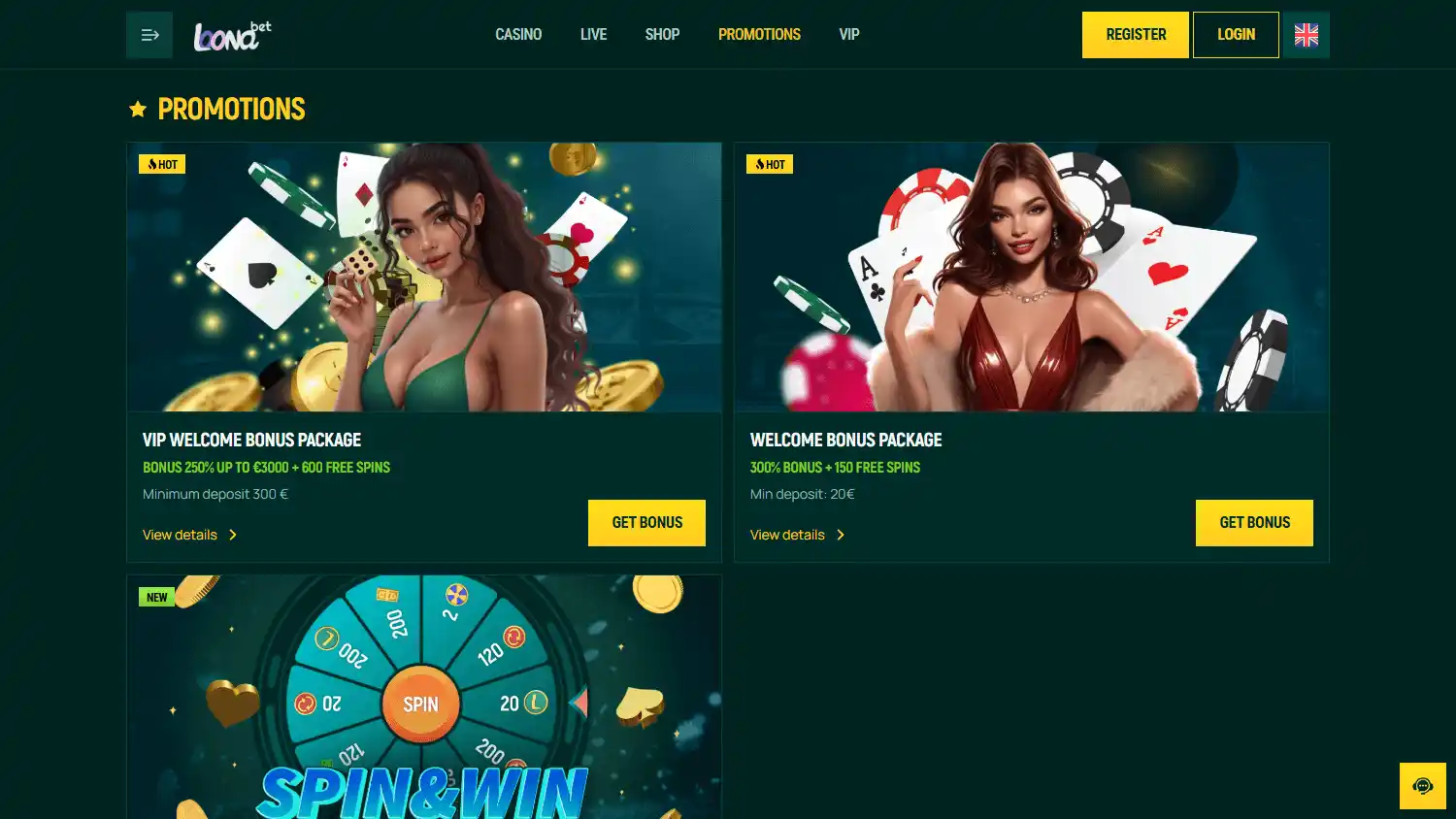 Loonabet Casino screenshot 3