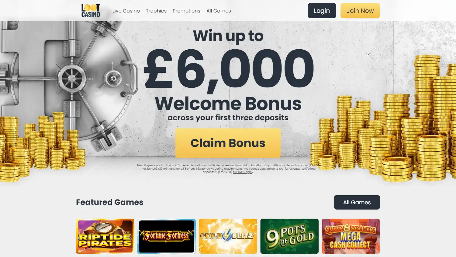 Loot Casino IE screenshot 2