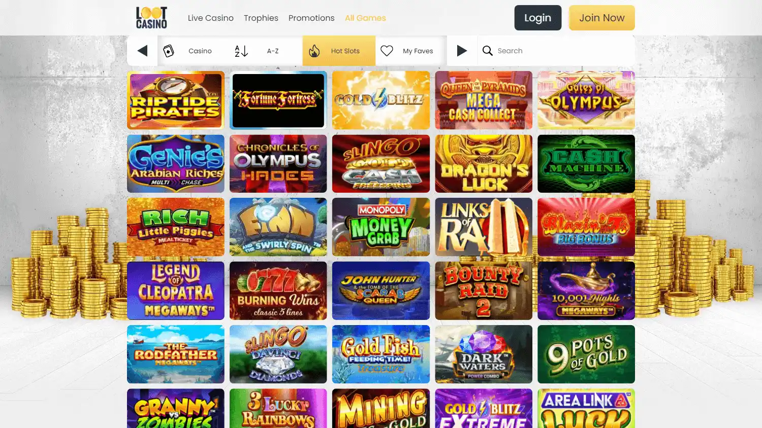 Loot Casino IE screenshot 3