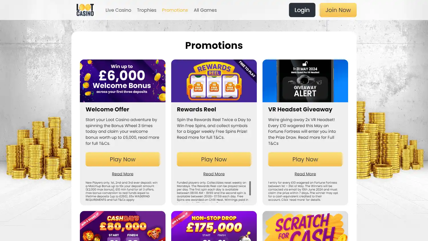 Loot Casino IE screenshot 4