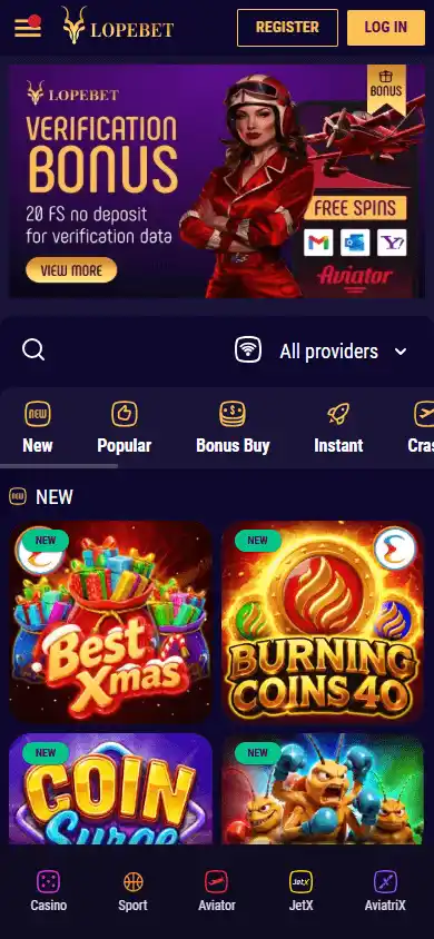 LopeBet Casino screenshot 5