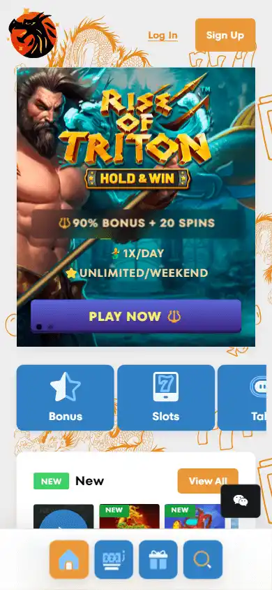 Lord of the Spins Casino screenshot 3