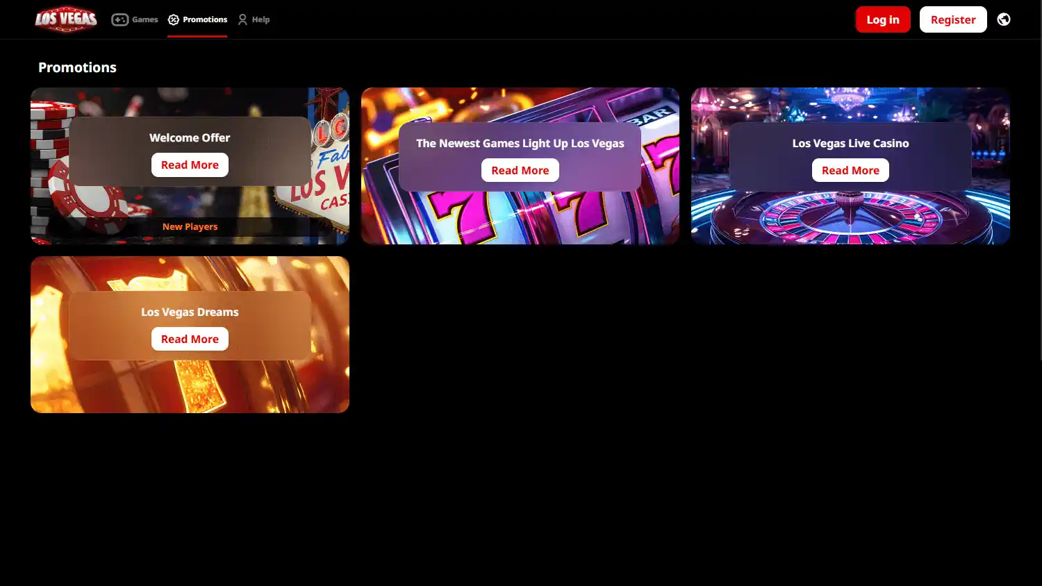 LosVegas Casino screenshot 3