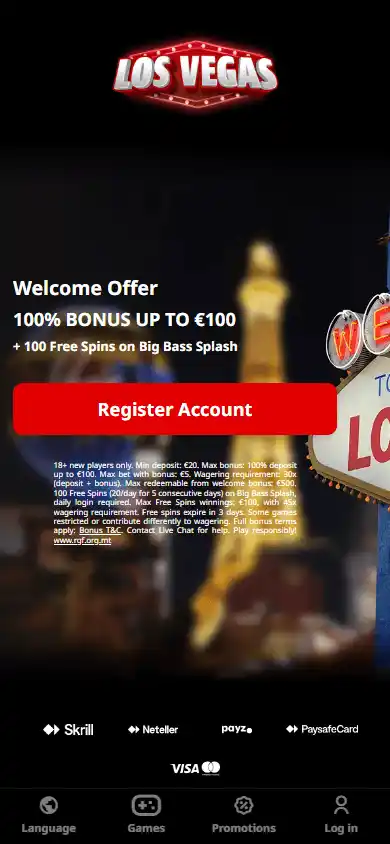 LosVegas Casino screenshot 4