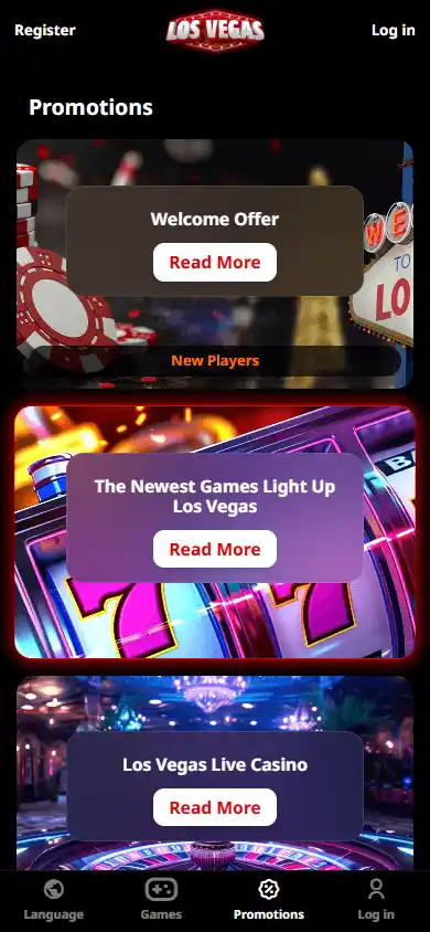 LosVegas Casino screenshot 6