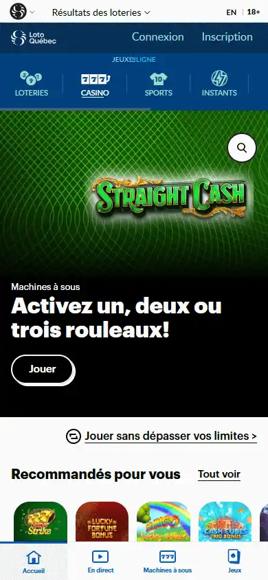 Loto-Quebec Casino (Espacejeux) screenshot 4