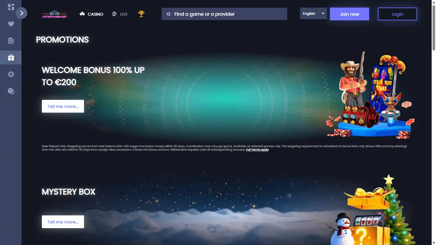 LotteryCasino.net screenshot 3