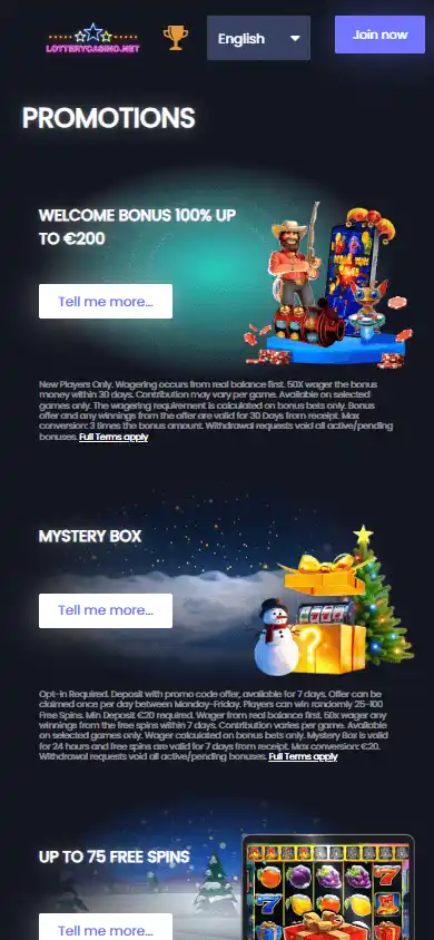 LotteryCasino.net screenshot 6