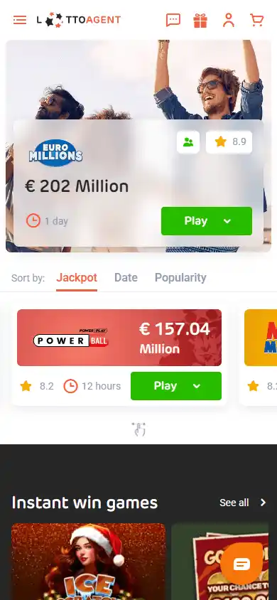 Lotto Agent Casino screenshot 4