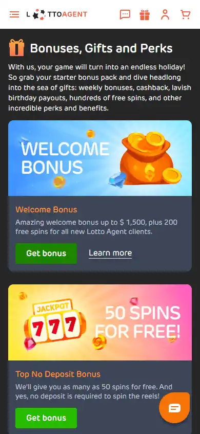 Lotto Agent Casino screenshot 6
