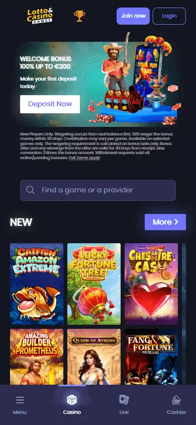Lotto Games Casino screenshot 4