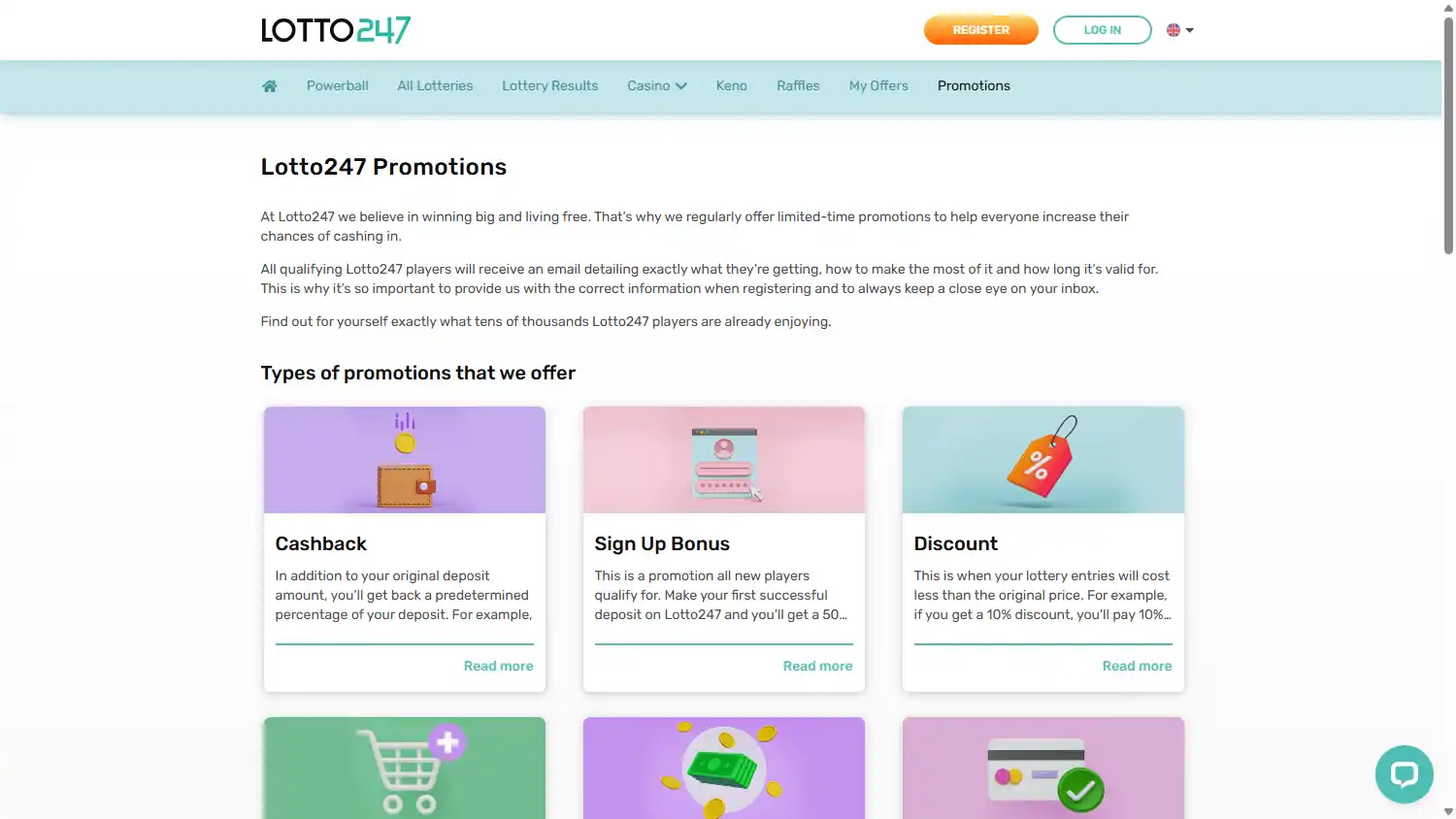 Lotto247 Casino screenshot 3