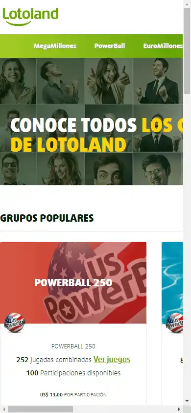 Lottoland Casino AT screenshot 4